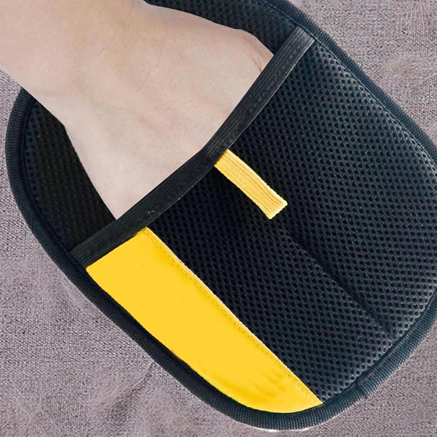 Pet Hair Removal Gloves - Double Sided Grooming Gloves for Dogs & Cats | Gentle Deshedding Tool